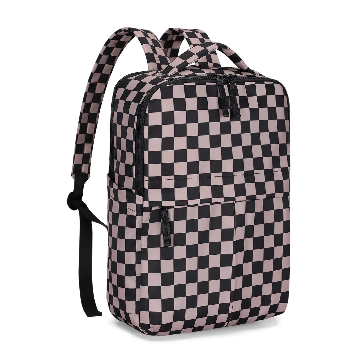 nouveaux sacs à bandoulière à carreaux pour l'école, unisexe, sac à dos tendance, sac de sport en nylon, grande capacité, sac d'entraînement durable