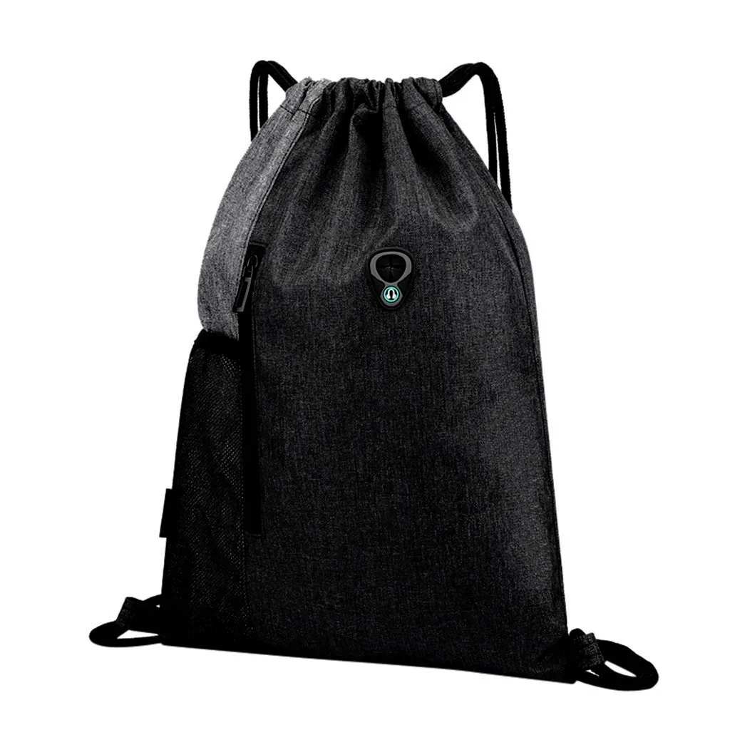 sac à dos d'affaires pour hommes, paquet de sport, sacs unisexes à la mode, sac à dos de voyage en corde, mini sacs à dos de plage décontractés pour adolescents en cuir