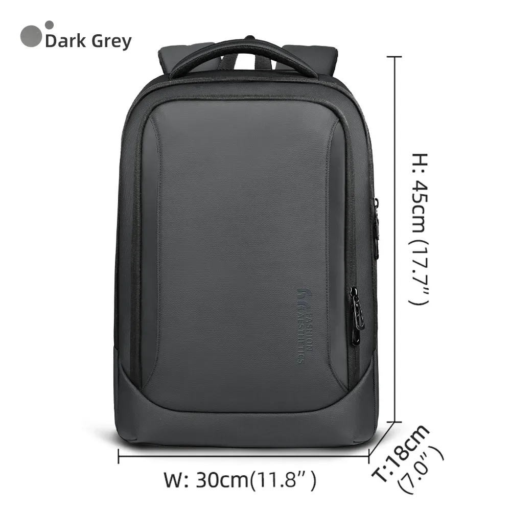 heroic knight-sac à dos de voyage d'affaires pour homme, grande capacité, sac de travail pour ordinateur portable 15.6 ", sac d'école pour garçon, sac avec port usb, mode
