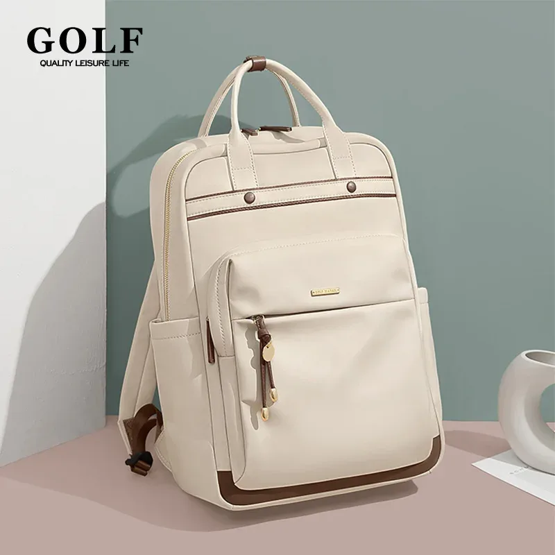 sacs à dos golf pour femmes, sac de voyage d'affaires, sacs à dos avec poignée, convient pour ordinateur porta