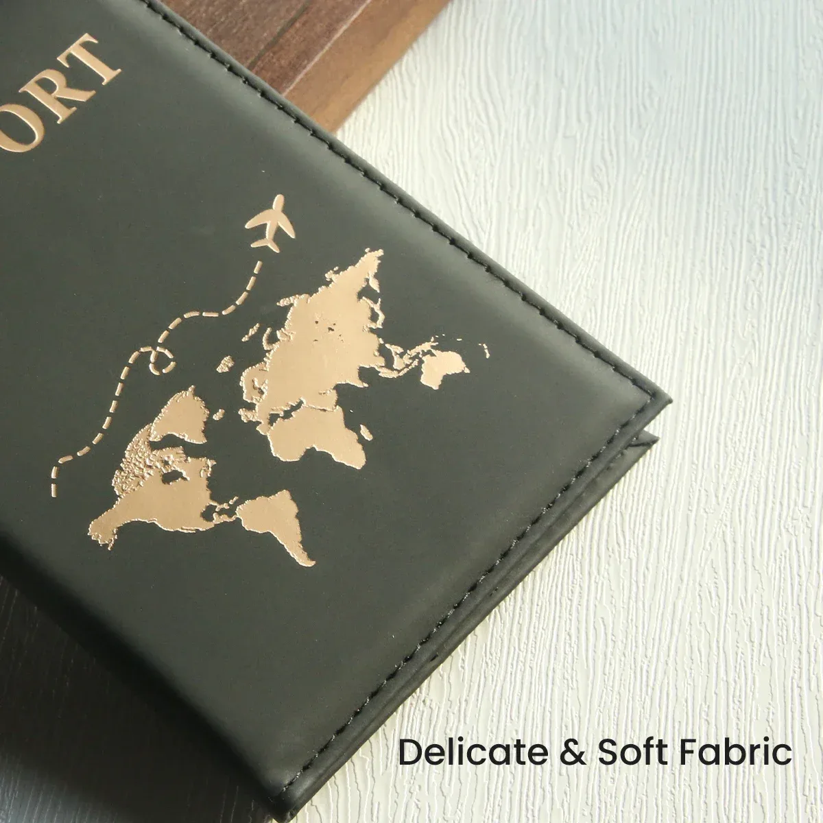 porte-passeport mince, carte de cheval, porte-passeport en pu, voyage essentiel, croisière, porte-passeport indispensable, portable pour tous les pays