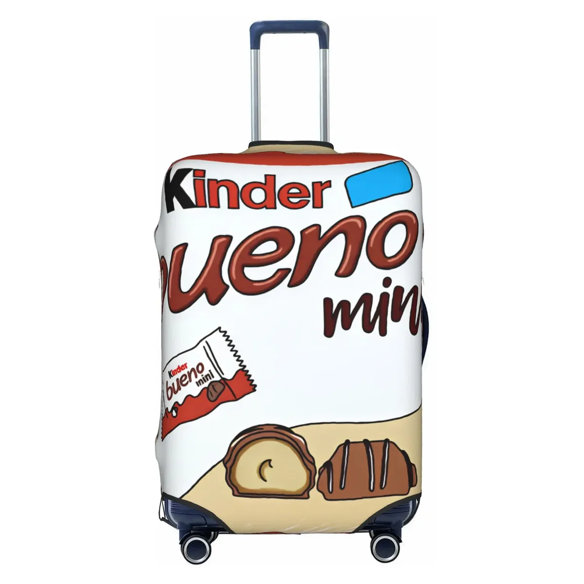 k-kinders chocolate b-buenos housse de protection pour bagages, housses de valise de voyage mignonnes pour 18-32 pouces