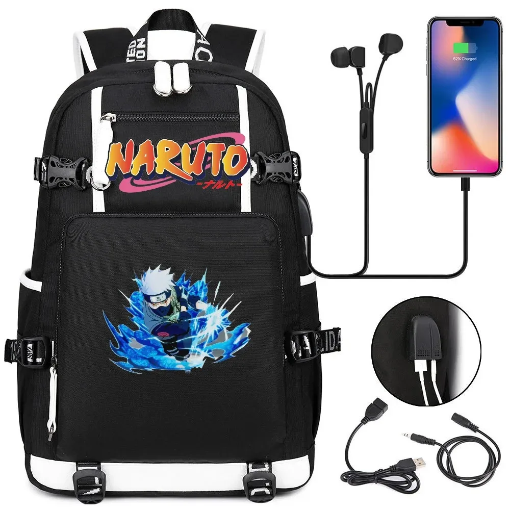sacs à dos uzumaki naruto uchiha sasuke, sac à dos camouflage, sac à dos de grande capacité, sac de voyage, sacs d'école décontractés pour adolescents, pour cadeau