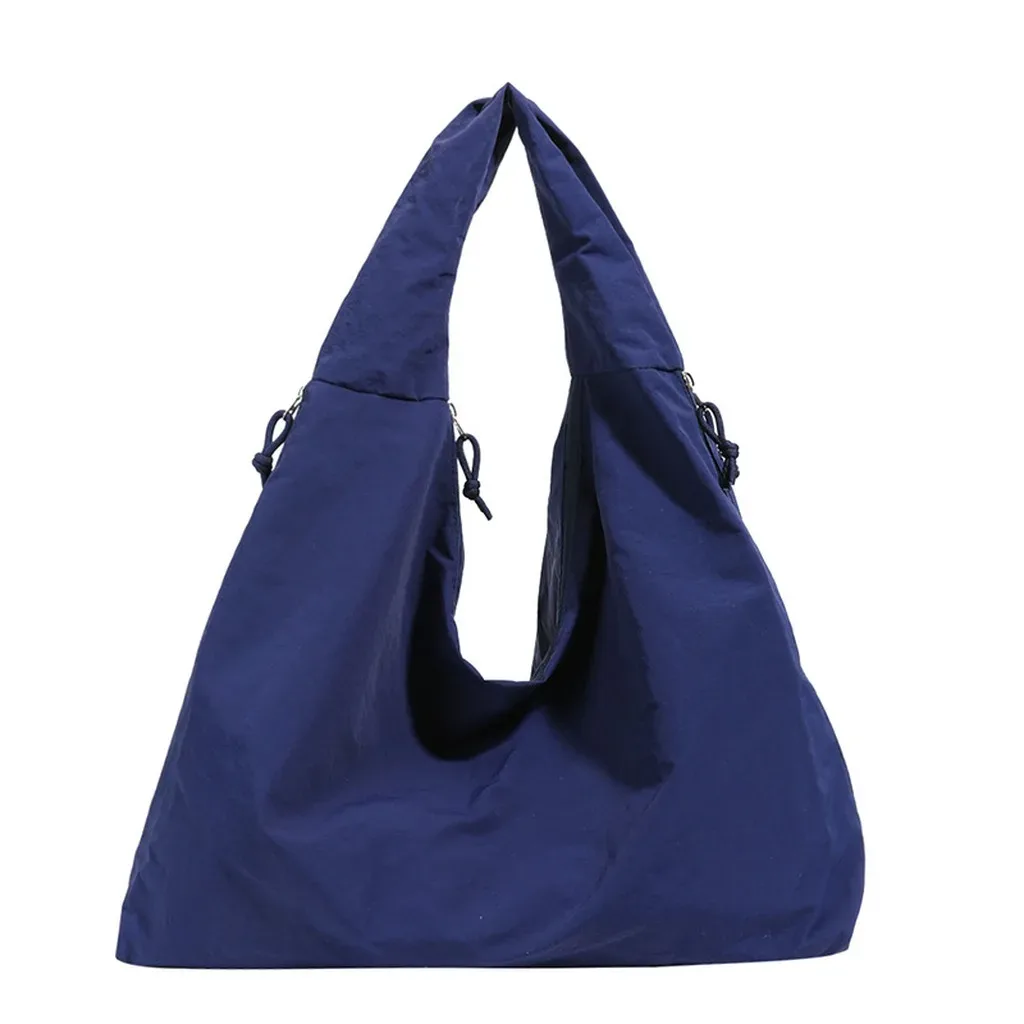 sac fourre-tout décontracté, sac à poignée supérieure, sac à bandoulière en nylon, polyvalent pour les sorties courtes, le shopping, les rendez-vous décontractés