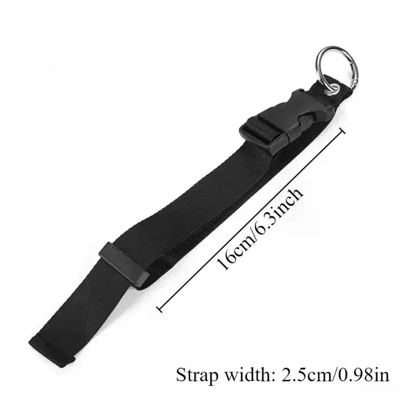 ensemble de sangles de bagages réglables (1/2 pièces) : ceinture externe pour sac à dos avec boucle à dégagement rapide - fixe les vestes et l'équipement pendant les voyages