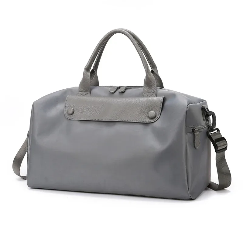 sac de voyage en toile grande capacité personnalisable avec nom, sac de rangement pour voyage d'affaires, sac bandoulière personnalisé, sac fourre-tout pour bagages