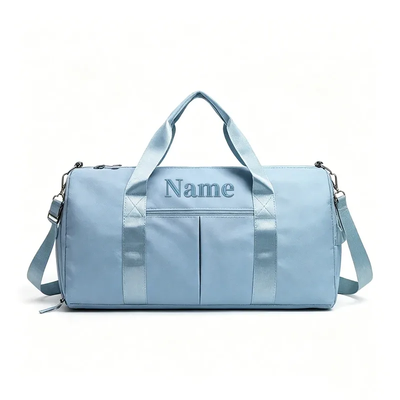 sac de sport personnalisé pour fille et garçon, broderie de nom, idéal pour l'école, le camping, les activités, les voyages de nuit, les week-ends, cadeau