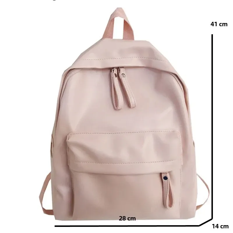 sac à dos en cuir de grande capacité pour femme, sac à dos pour ordinateur portable, cartable de livre de haute qualité, adolescentes, étudiant, mode