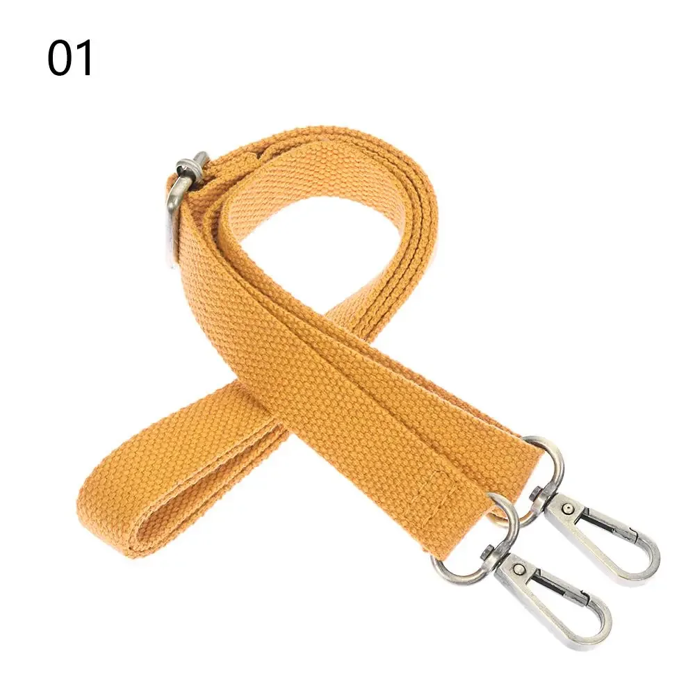 sangle de sac à dos en toile de 130 cm couleur bonbon, accessoires pour sac à bandoulière, chaîne de sac à main, ceinture de sac
