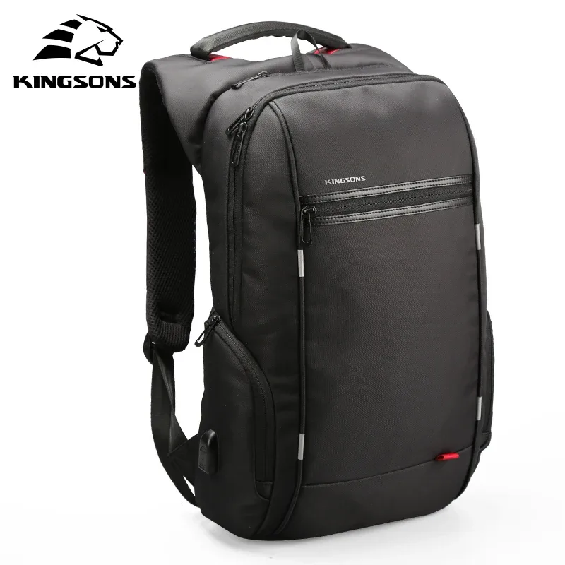 kingsons 13 ''15'' 17 ''usb lade sac à dos pour ordinateur portable dokument ordinateur tasche frauen pack pour ordinateur portable wasserdichte anti-diebstahl schule tas