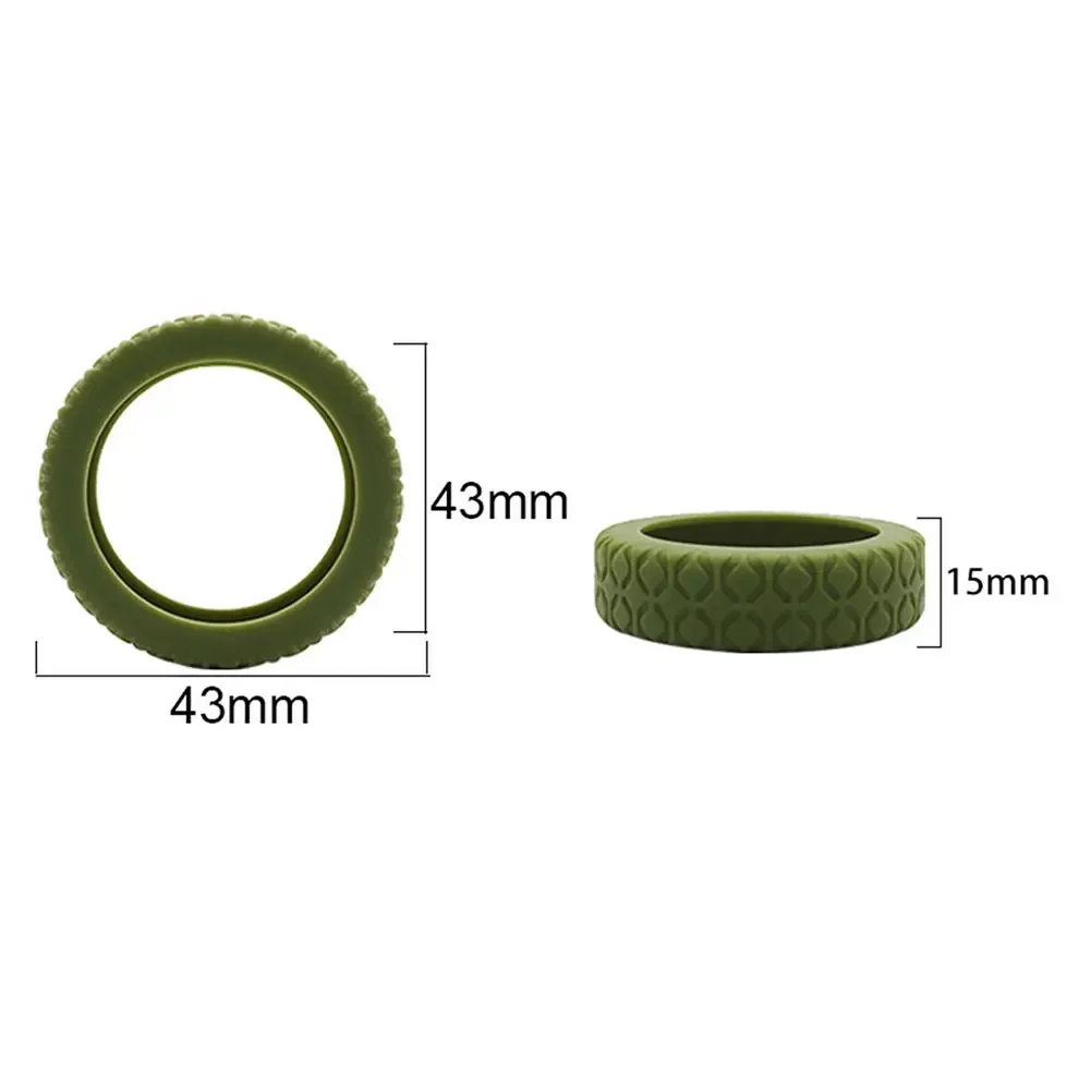 protecteur de roues de bagages, petites pièces, housse de protection en silicone résistante à l'usure pour la plupart des roues spinners