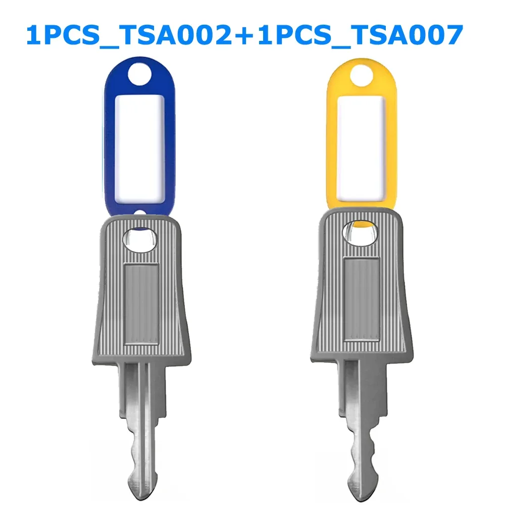 clé de douane tsa pour valise rimowa, clés de serrure tsa006, clés de serrure à code tsa007 tsa002 tsa008, accessoires de voyage pour coffres-forts tsa