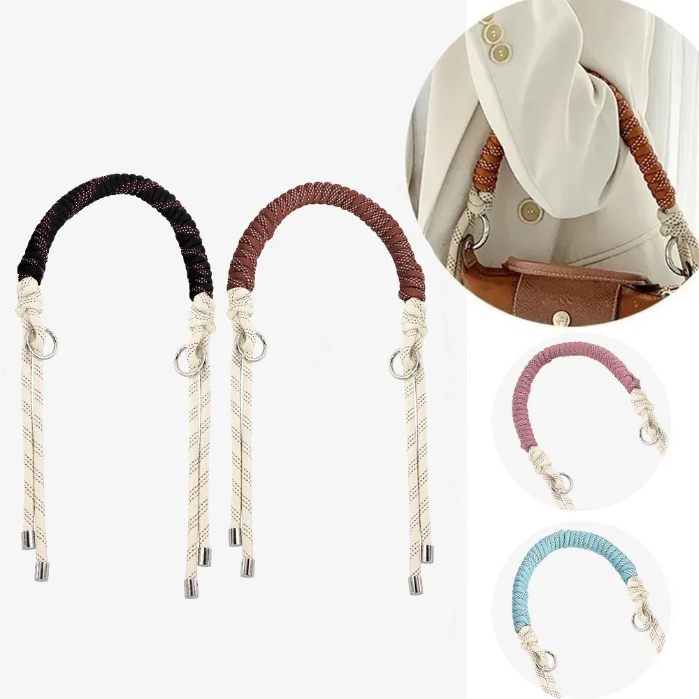 Bandoulière tissée à la main tendance, adaptée aux sacs à main, sacs à bandoulière, bandoulière de remplacement pour sacs de femme