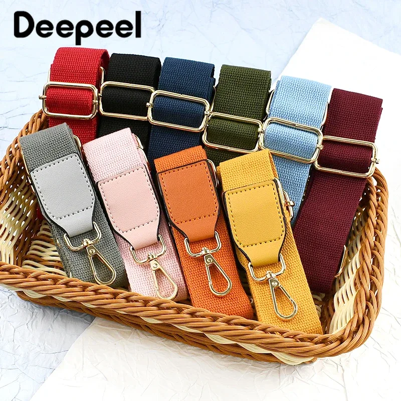 1 pièce deepeel sangle de sac à bandoulière en nylon de 3,8 cm, réglable et remplaçable, pour sacs bandoulière, sacs à main et accessoires de bricolage