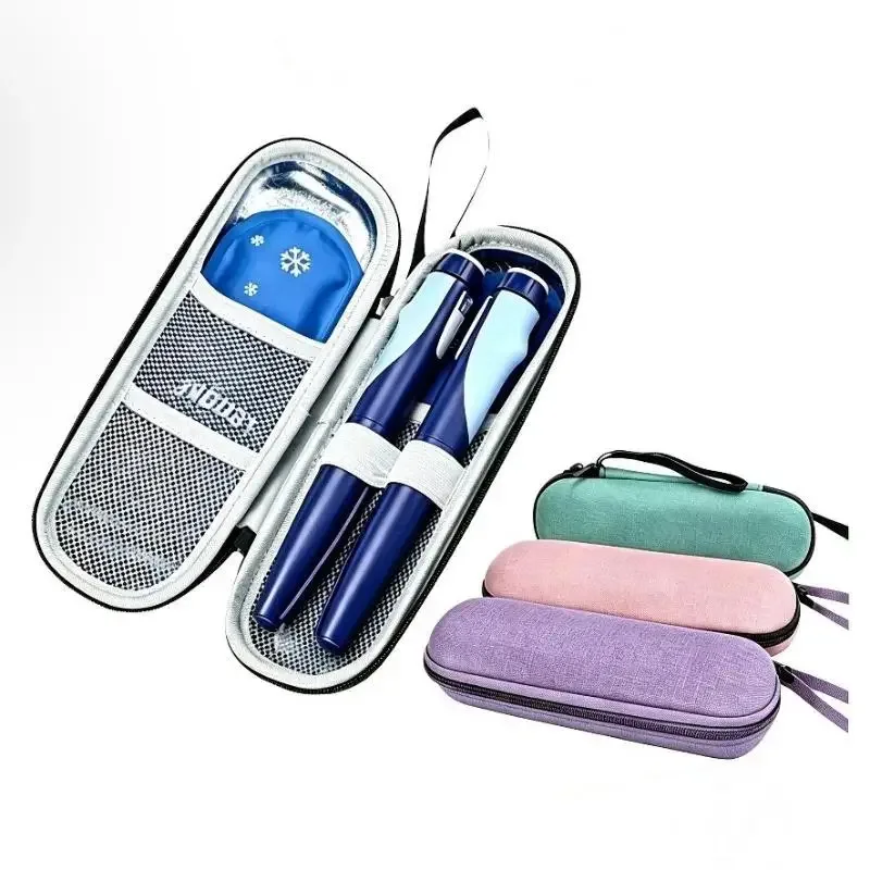 sac de voyage isotherme pour insuline, sac de refroidissement thermique pour diabétiques, protège-pilules sans