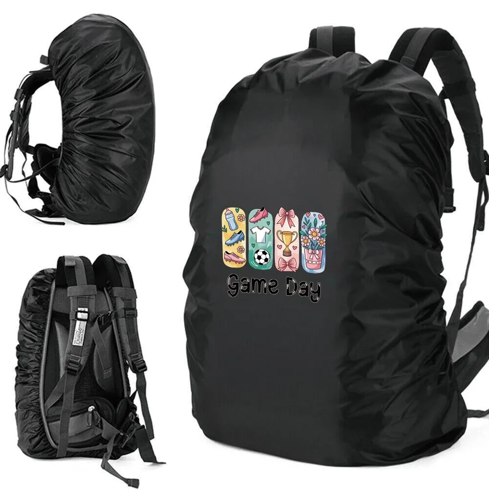 housse anti-poussière pratique et simple en nylon, accessoires de voyage durables, adaptés aux sacs à dos de 20l à 70l, pour le camping et la randonnée
