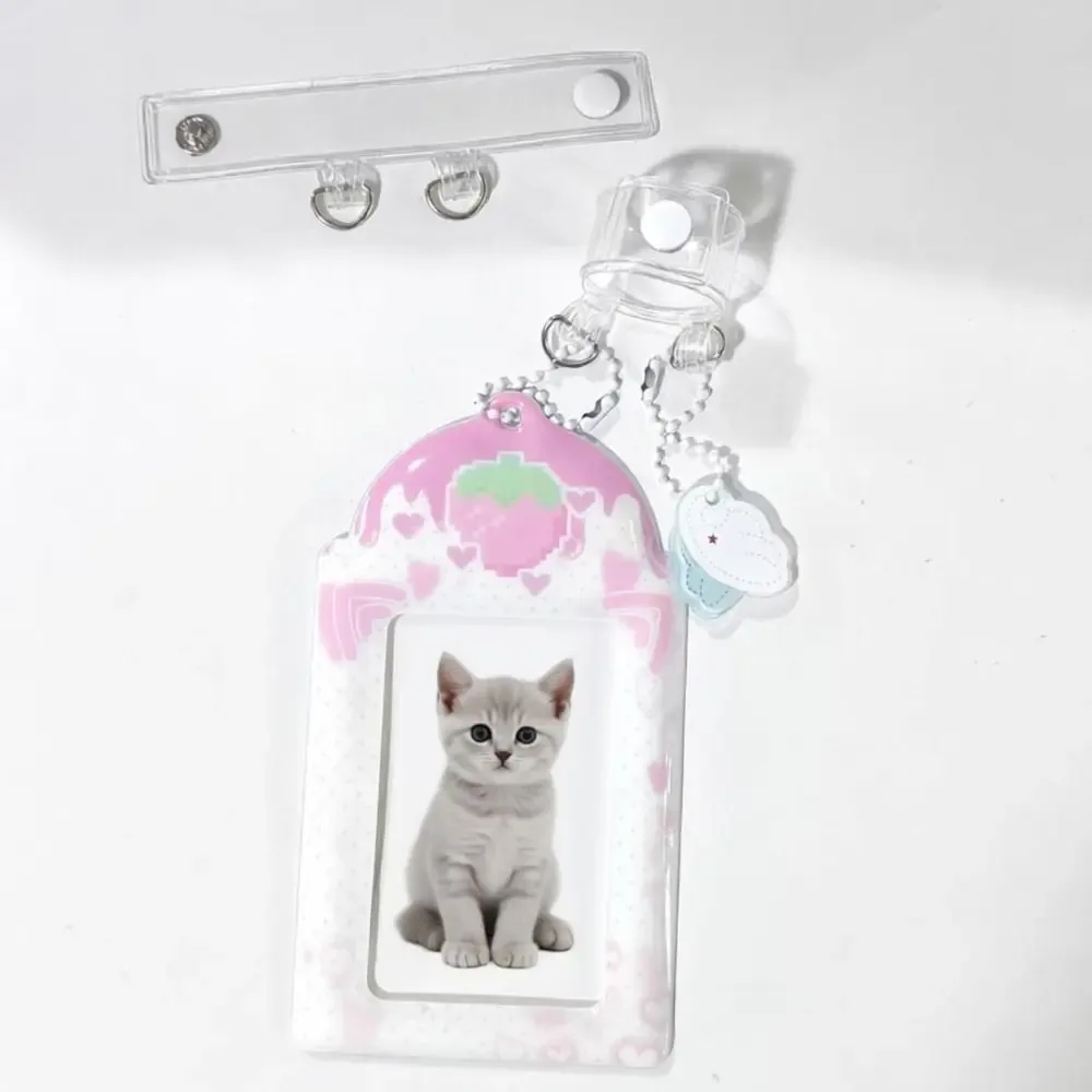 2 pièces nouvelle boucle d'extension de sangle de sac en pvc transparente, fermoir à pression pour sac à dos