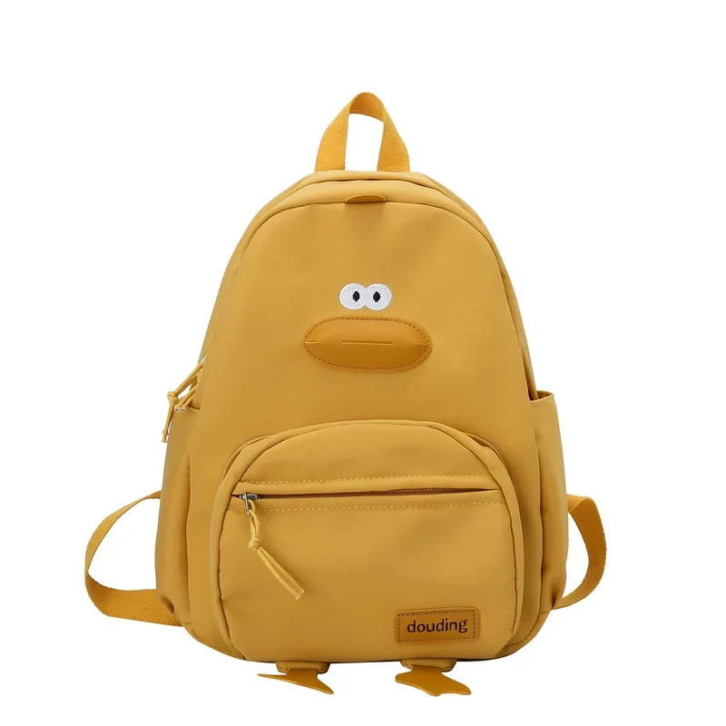 nouveau sac à dos de canard de dessin animé sac de voyage mignon de créateur femme étudiant édition polyvalente sac d'école pour filles rюкзак