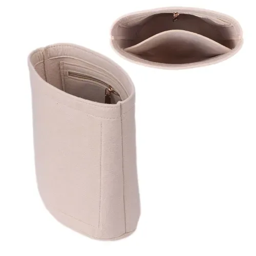 organisateur d'insertion de sac pour sac de créateur monogramme lv seau gm, sacs ronds doublure intérieure accessoires support personnalisation