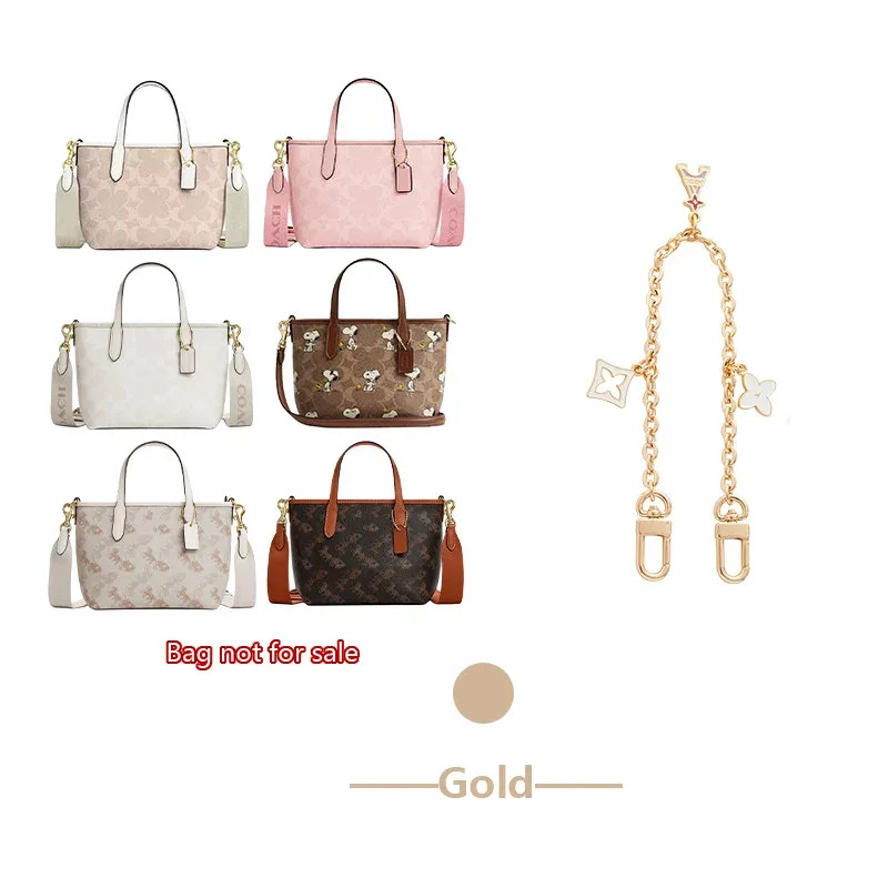 bandoulière pour sac coach city15 mini tote, sangle de sac avec chaîne décorative, accessoires de remplacement pour sac bandoulière