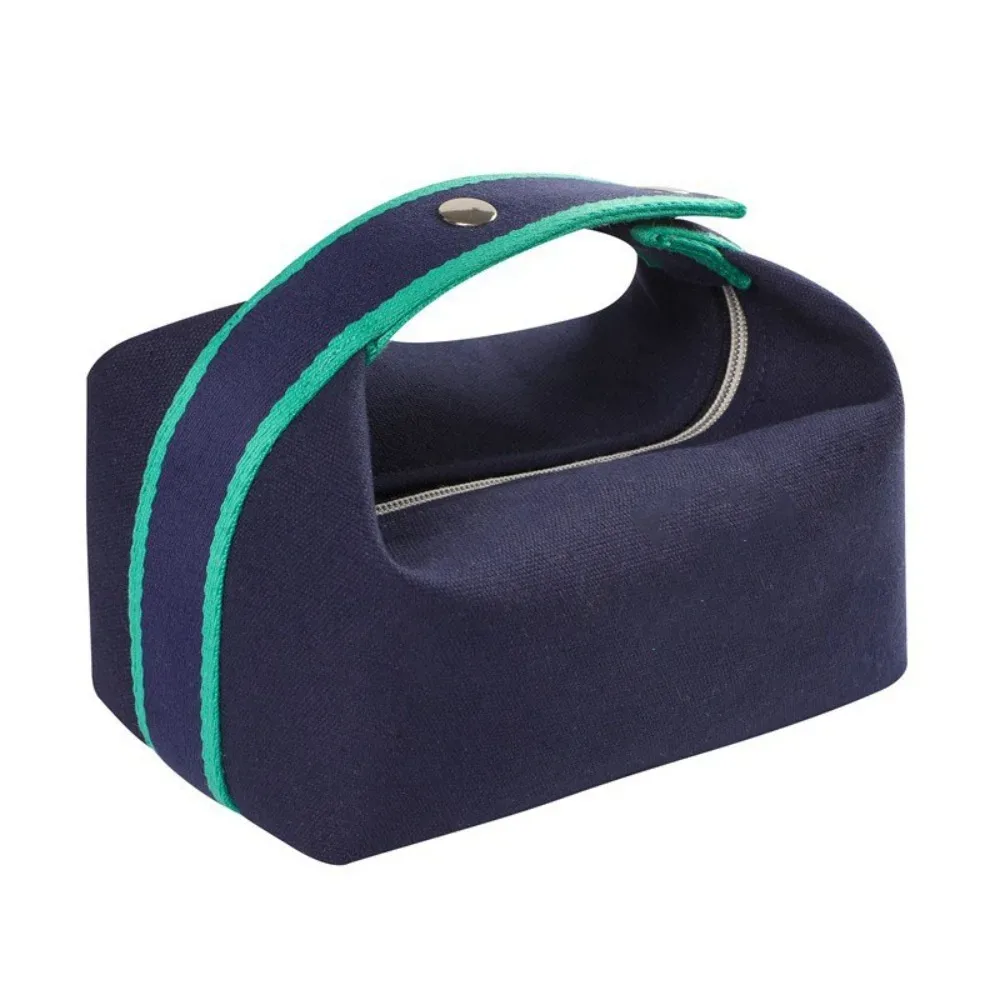 sac de rangement cosmétique tendance grande capacité, pochette de maquillage portable, sac de voyage en toile, rangement cosmétique