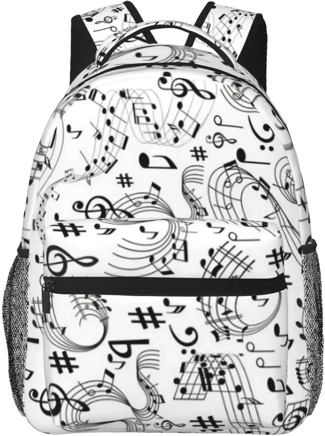 sac à dos léger pour note de musique pour adultes, sac à dos à sangle initiée réglable, sac à dos décontracté