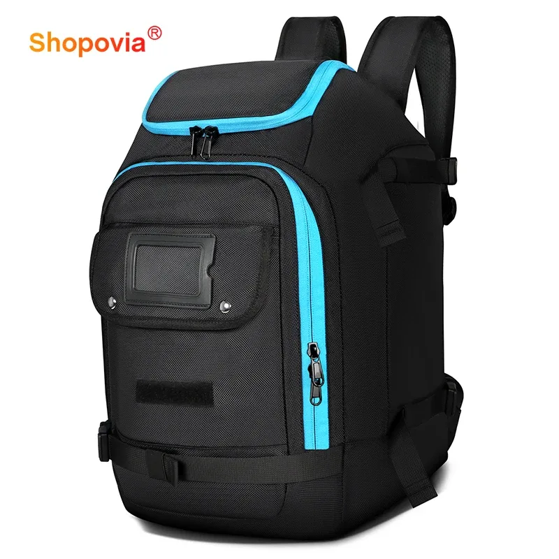 Sac à dos étanche respirant pour bottes de ski, sac de transport de grande capacité, sac à dos de rangement extérieur, 50L