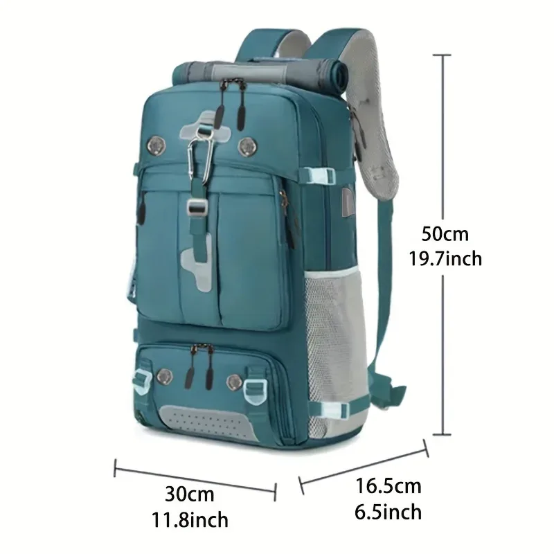 Convient pour la randonnée et le camping en plein air – Une sacoche polyvalente trois-en-un. Un sac à dos de voyage spacieux avec compartiment à chaussures