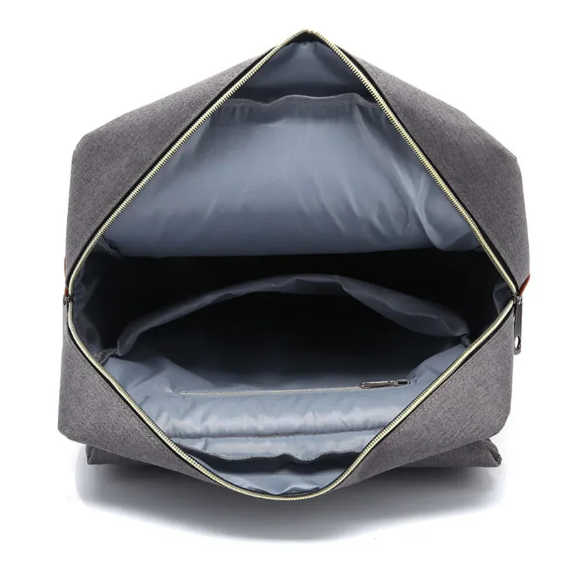vintage 16 pouces sac à dos pour ordinateur portable femmes sacs en toile hommes toile voyage loisirs sacs à dos rétro sac décontracté sacs d'école pour adolescents