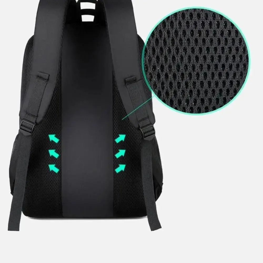 sac à dos multifonctionnel pour hommes, grande capacité, sac à dos pour ordinateur portable, sac à dos imperméable, sac à dos décontracté, sac d'école