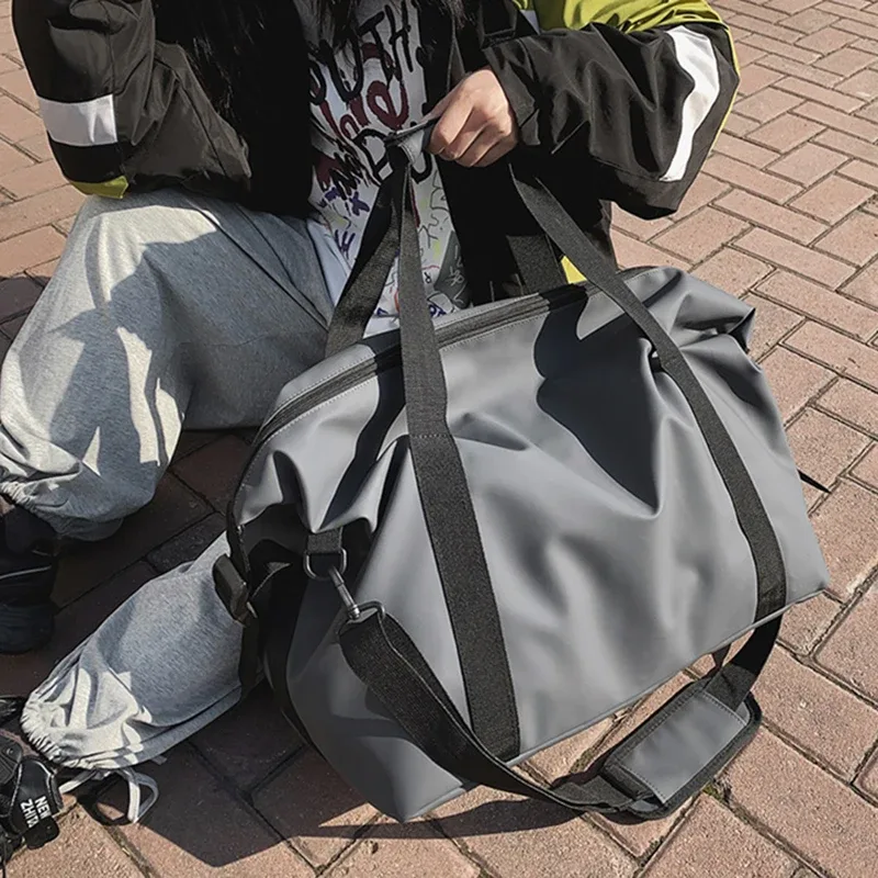 oxford sac de voyage sacs à main grande capacité bagage à main sacs hommes femmes épaule en plein air fourre-tout week-end étanche sport sac de sport