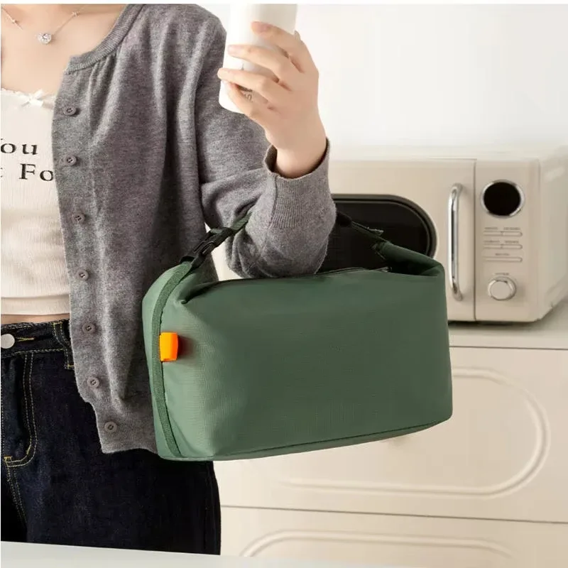 sac isotherme pour déjeuner, sac repas bento isolant en feuille d'aluminium, sac à riz, sac repas portable, sac glacière, sac de rangement alimentaire pour dîner et pique-nique
