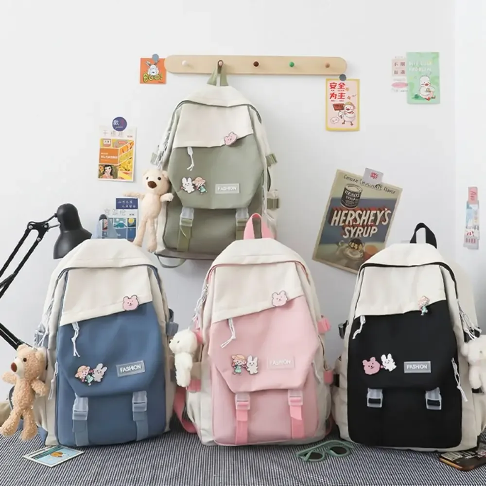 sac de livre étanche de haute qualité, sac à dos en nylon de grande capacité, sac à dos d'école pour garçons et filles