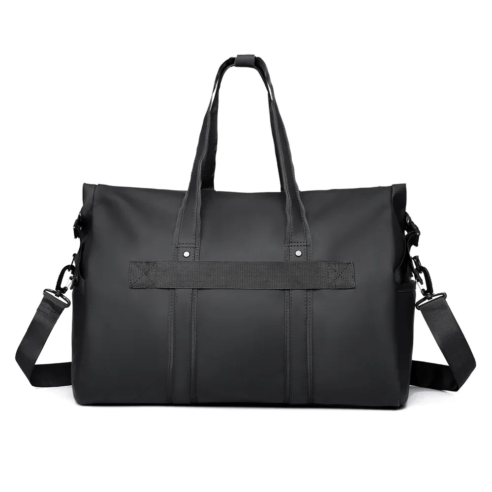 sac de voyage résistant à l'usure de grande capacité, sac à bagages pour courtes distances de 15.6 pouces, cartable pour hommes et femmes, sac de séparation sec et humide