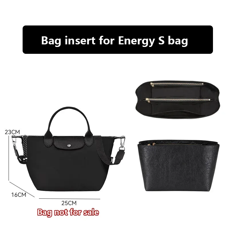 insert de sac pour ordinateur portable longchamp, organisateur de sac, support de sac léger, accessoires de sac en papier dupont
