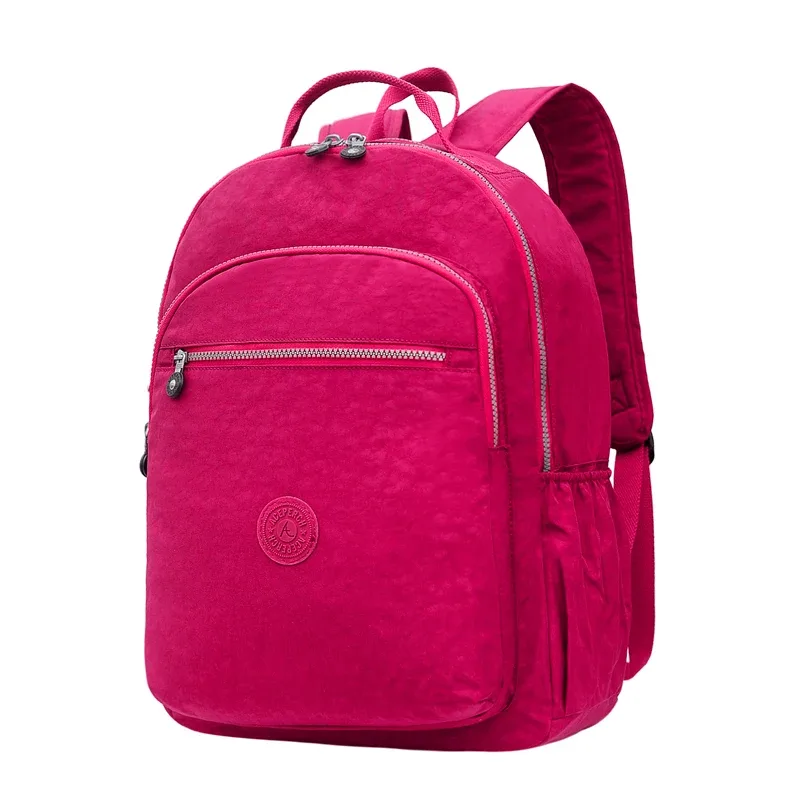 aceperch – sac à dos d'école en nylon pour filles et adolescentes, pour ordinateur portable
