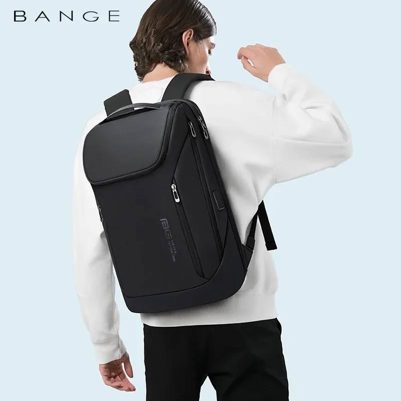 bange étanche multi-usage sac à dos pour ordinateur portable pour 15.6 "pouces usb charge antichoc mallette d'affaires sac à bandoulière pour homme femmes
