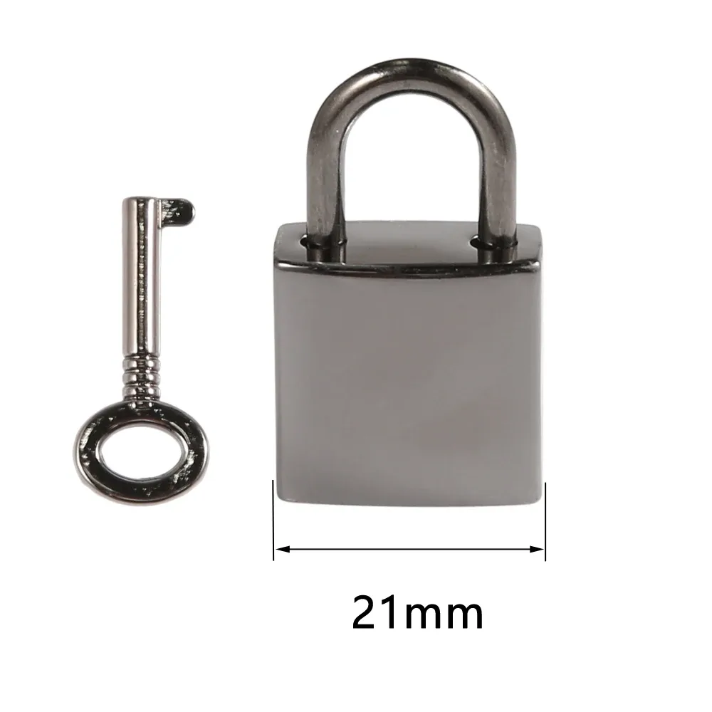 cadenas à clé vintage avec clé, boîte à bijoux, boîte de rangement, journal intime, livre, bagages, sacs à main, accessoires de quincaillerie, 2.1cm
