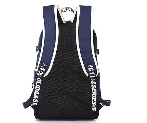 sac à dos usb anime detroit cosplay mochila, sac à dos scolaire, sac à dos pour ordinateur portable, sac lancé, jeu devenu humain