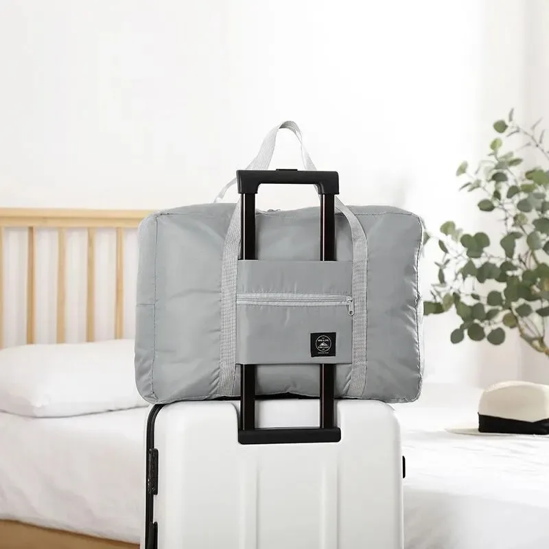 sac de voyage pliable à la mode : sac à main de grande capacité et résistant aux éclaboussures pour fitness et voyages de vacances unisexes