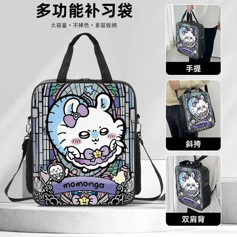 sac à dos scolaire chiikawa pour étudiants (garçons et filles), sac de transport pour livres, nouveau sac portable hachiware usagi pour femme