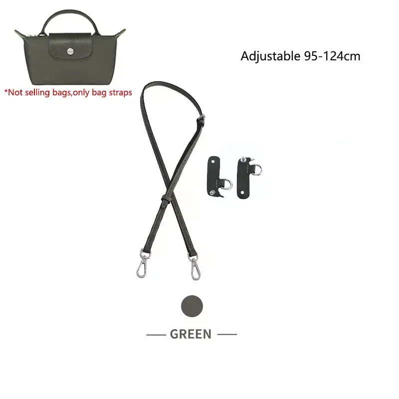 sac à bandoulière en cuir de vache, sangle d'épaule adaptée au remplacement longchamp terra mini sans poinçonnage, accessoires de modification