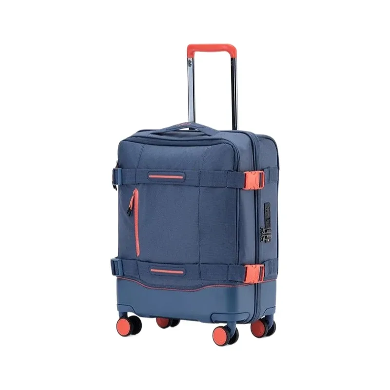 valise légère en tissu oxford de 20/24/28 pouces, roues à roulettes, sac de chariot de grande capacité pour voyage
