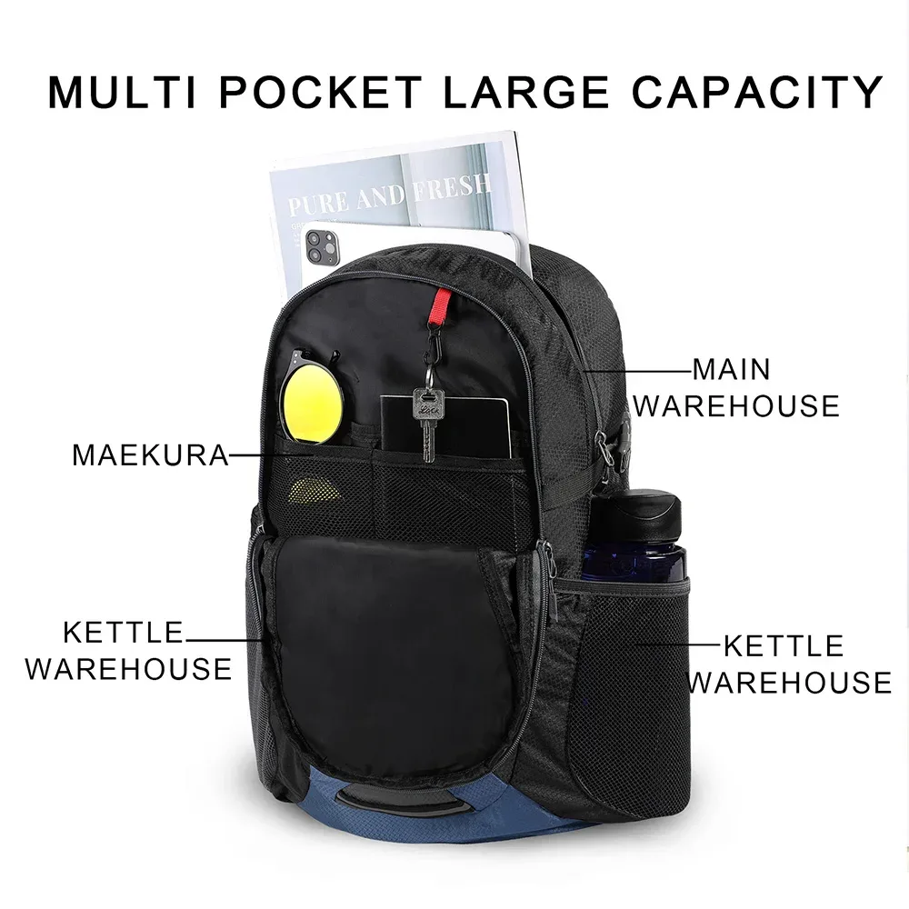 waterfly léger pliable randonnée sac à dos 30l pliable voyage sac à dos pochette d'ordinateur ultraléger camping jour pack pour femme homme
