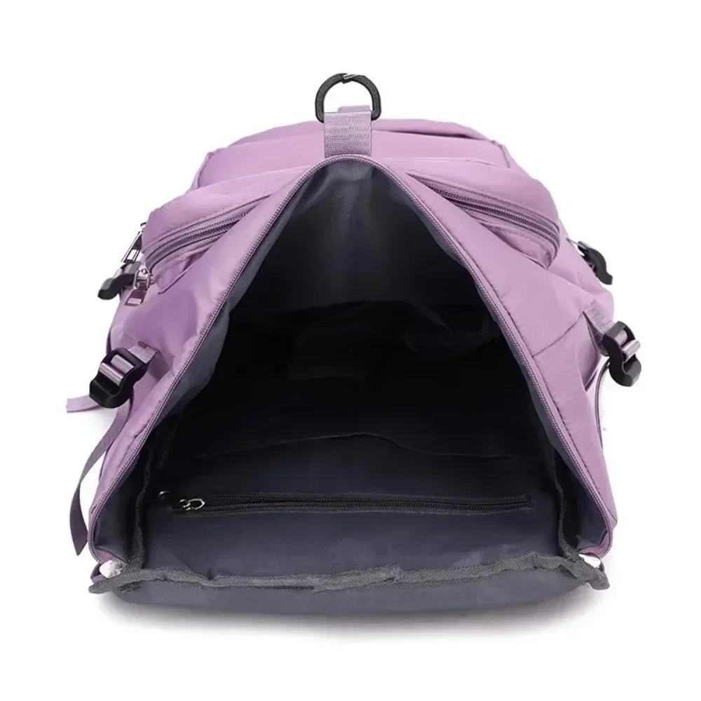 grands sacs à dos de voyage pour femmes, imperméables, élégants, décontractés, avec sangle de bagage, sacs de sport pour dames, yoga