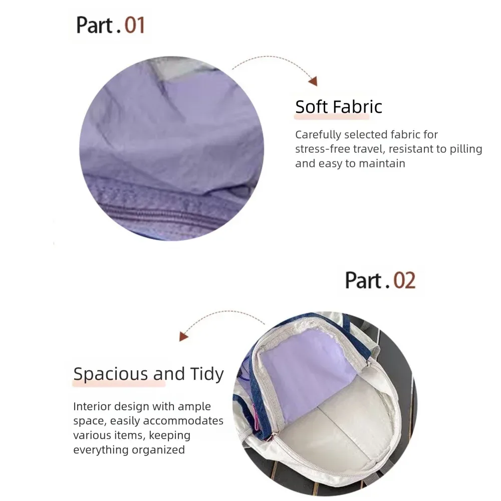 sac à dos mini léger et tendance, sac de montagne portable grande capacité, sac à bandoulière multifonctionnel pour le voyage