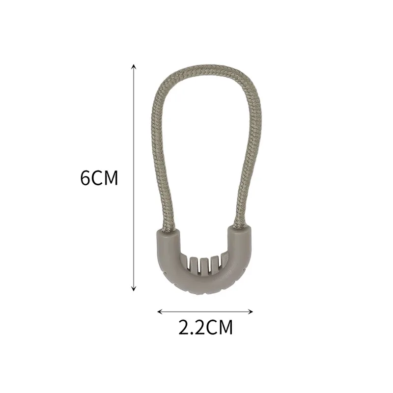 extracteur de traction de fermeture éclair de remplacement, pour sac, valise, sac à dos, tente, cordes à fermeture éclair, clips de verrouillage, curseur, accessoires pour vêtements, nouvelle collection