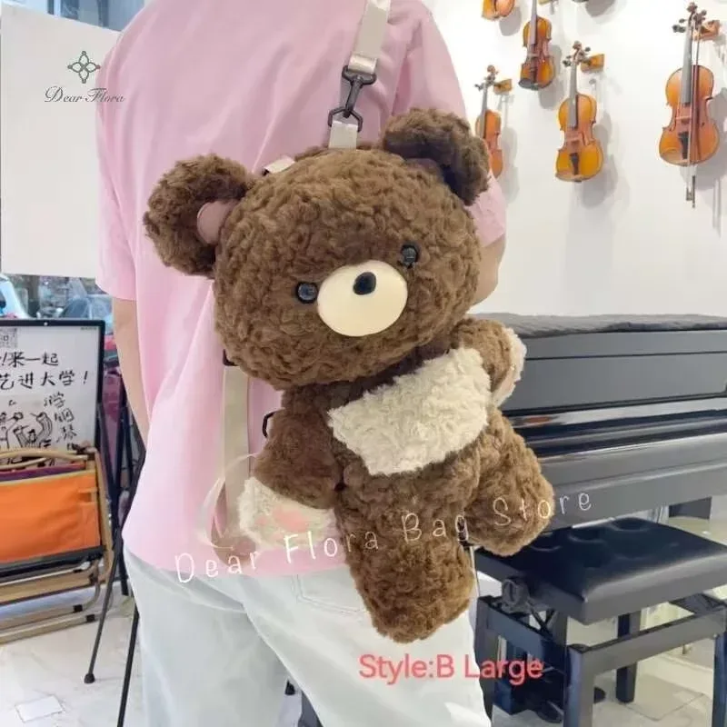 mignon en peluche pingouin sacs à dos femmes dessin animé amusant sac à bandoulière nouveau à la mode personnalisé fille mode sac à dos kawaii animal sac à dos