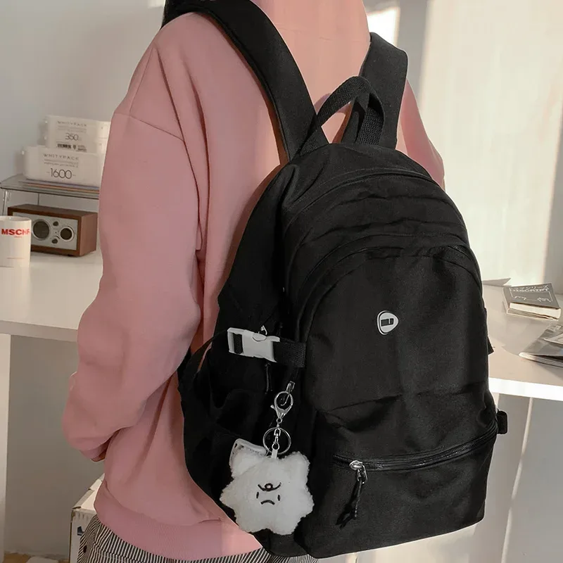 sac à dos de voyage étanche pour filles, violet, en nylon, pour ordinateur portable, livre, tendance, mignon, pour université, nouvelle collection