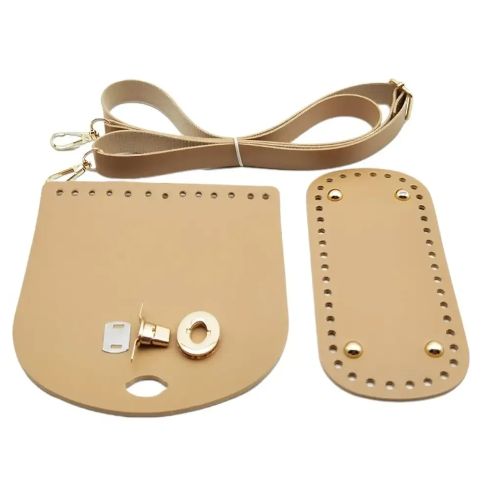 lot de 3 sangles de sac à bandoulière en cuir de couleur unie, fond en pu, accessoires de remplacement pour sacs diy, sangle de sac en cuir faite à la main pour étudiants